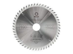 Пила дисковая для ламината, МДФ 190x30x2.6/1.6 Z=52 TFZ PROCUT 755.1903052
