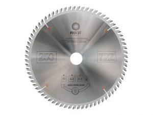 Пила дисковая для ламината, МДФ 250x30x3.2/2.2 Z=72 TFZ PROCUT 755.2503072