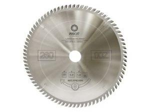 Пила дисковая для ламината, МДФ 260x30x2.4/1.6 Z=80 PROCUT 755.2603080F