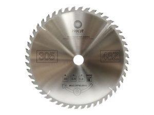 Пила торцовочная с тонким пропилом 305x30x2.6/1.8 Z=48 PROCUT 797.3053048A