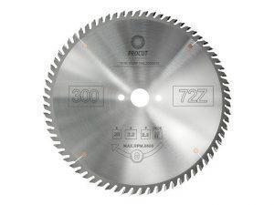 Пила универсальная по древесине, фанере 300x30x3.2/2.2 Z=72 PROCUT 798.3003072