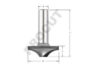 Фреза для фасадов DF36-011 D=36x11x50 S=12PROCUT