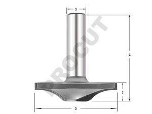 Фреза для фасадов DF50-011 D=50x11x50 S=12 PROCUT