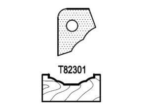 Нож профильный для фасадов (T82301) для 1473231212 Rotis 744.T82301
