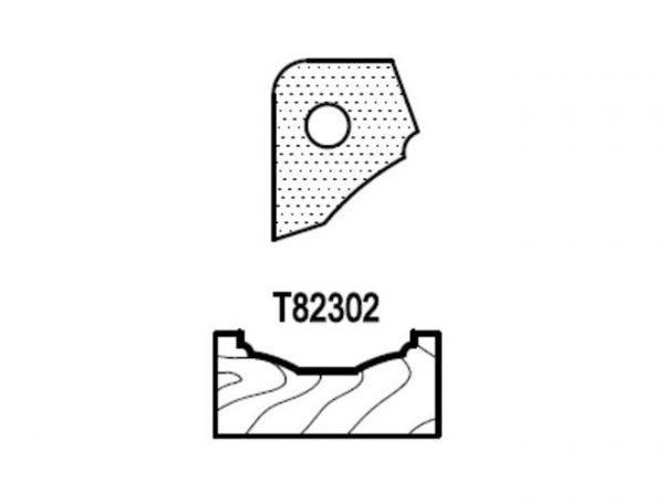 Нож профильный для фасадов (T82302) для 1473231212 Rotis 744.T82302