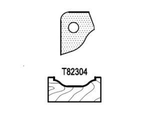 Нож профильный для фасадов (T82304) для 1473231212 Rotis 744.T82304
