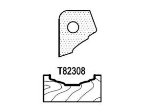 Нож профильный для фасадов (T82308) для 1473231212 Rotis 744.T82308