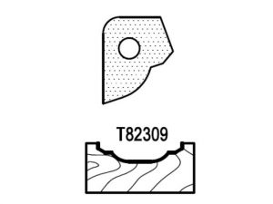 Нож профильный для фасадов (T82309) для 1473231212 Rotis 744.T82309