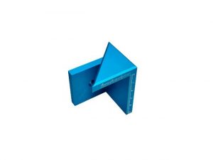 Шаблон для разметки центра на угловых поверхностях  60x45mm Uniqtool UTM-0023