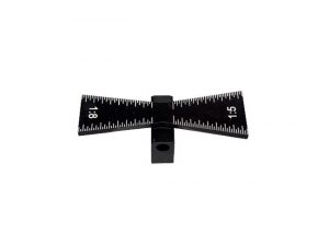 Шаблон для разметки соединения "Ласточкин хвост" 64x24mm Uniqtool UTM-033D