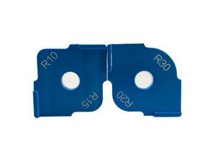 Набор копировальных шаблонов радиусных R=10,15,20,30 80x80 Uniqtool UTT-0021