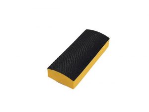 Профильная шлифовальная база под липучку внешний радиус 97x39 Uniqtool UTG-1014