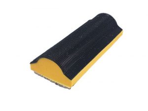 Профильная шлифовальная база под липучку конусная с радиусным торцом 97x39 Uniqtool UTG-1012