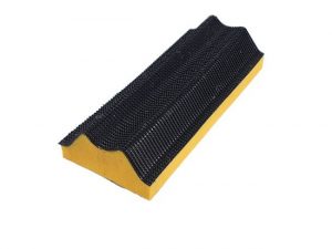 Профильная шлифовальная база под липучку конусная с вогнутым торцом 97x39 Uniqtool UTG-1009