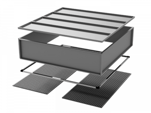 Воздухораздаточная панель (пленум приточный)