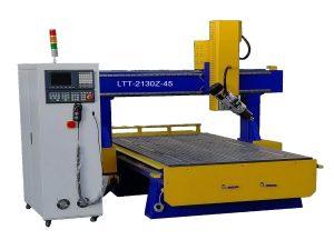 Фрезерный станок с ЧПУ LTT-2130Z-45, поворотным шпинделем и вакуумным столом