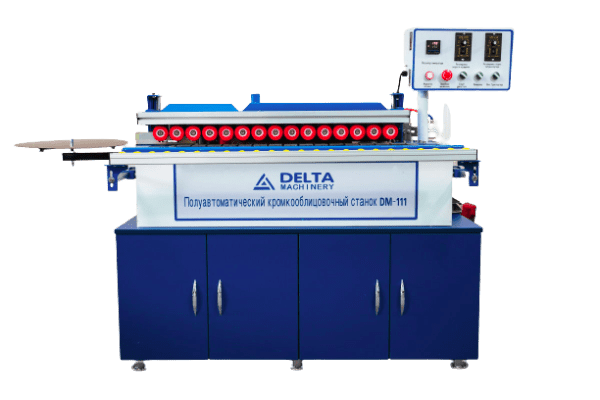 Кромкооблицовочный станок с автоматической подачей заготовки Delta-Machinery DM-111