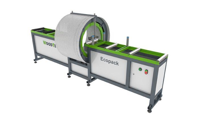 Станок для упаковки изделий стрейч пленкой WoodTec Ecopack 300 купить  недорого с доставкой для деревообработки