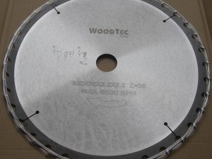 Пила дисковая Ø300 х 30 х 3,2/2,2 Z36 WZ WoodTec