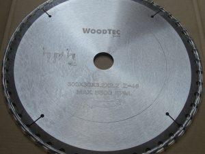 Пила дисковая Ø300 х 30 х 3,2/2,2 Z48 WZ WoodTec