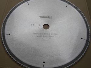 Пила дисковая Ø400 х 30 х 3,6/2,5 Z120 WZ WoodTec