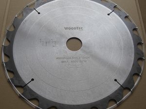 Пила дисковая Ø450 х 50 х 4,8/3,2 Z24 WZ WoodTec