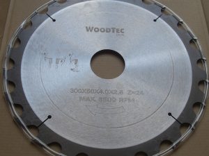 Пила дисковая Ø300 х 50 х 4,0/2,8 Z24 WZ WoodTec
