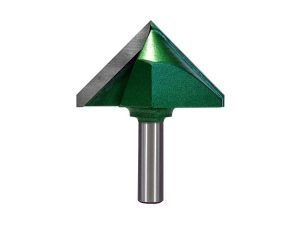 Фреза профильная для фасадов D70xH40xL85 V=90° GREENCUT BX11308