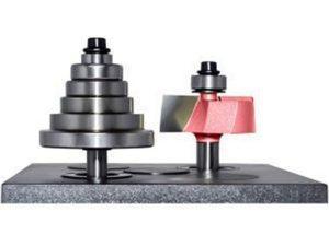 Фреза четвертная c набором подшипников (нижний подшипник) Z=2 D=50x12.7x56 S=8 PROCUT 307811BP