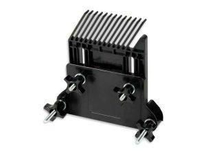 Прижим гребёнчатый пластиковый усиленный (крепление в Т-образный паз) Uniqtool UTK-0110