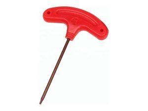 Ключ "звёздочка" для фрез с красн. ручкой Rotis AK80075