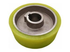 Ролик для станков прорезиненный 140x50x35 Rotis RL80035PL