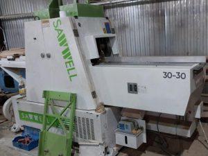 Многопильный делительный станок SAWWEL 30-30