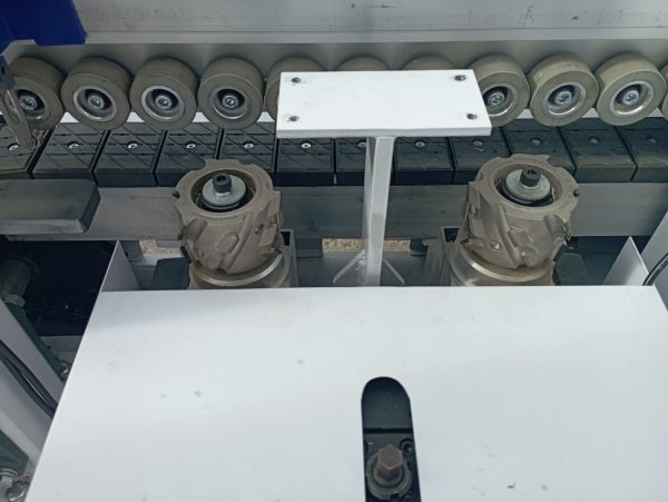 Автоматический кромкооблицовочный станок LTT MF363J с узлом прифуговки