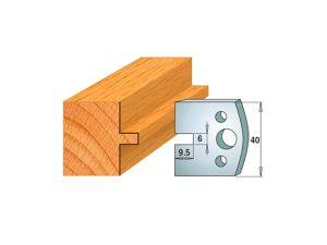 Нож профильный 40mm для насадной фрезы 14 Rotis 40069017