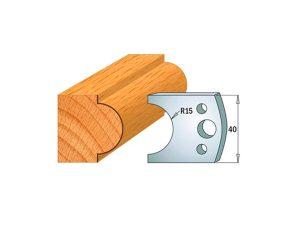 Нож профильный 40mm для насадной фрезы 15 Rotis 40069066