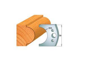 Нож профильный 50mm для насадной фрезы 25 Rotis 40069561