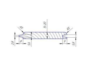 Фрезы IRONMAC для изготовления вагонки и евровагонки обозначение фрезы 5Т-В