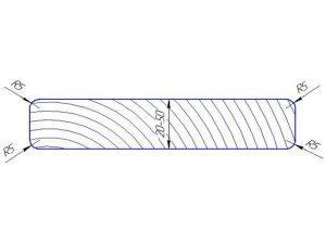 Фрезы IRONMAC для изготовления прямого планкена обозначение фрезы 10-20/50