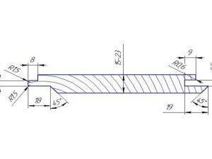 Фрезы IRONMAC для изготовления имитации бруса обозначение фрезы 12-Н-34