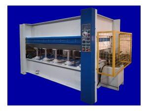 Горячий пресс однопролётный GH160T-10-1 стол 1300х4000