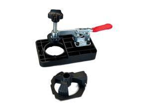 Приспособление для сверления петель с прижимом 132x79x16 UNIQTOOL UTD-0022